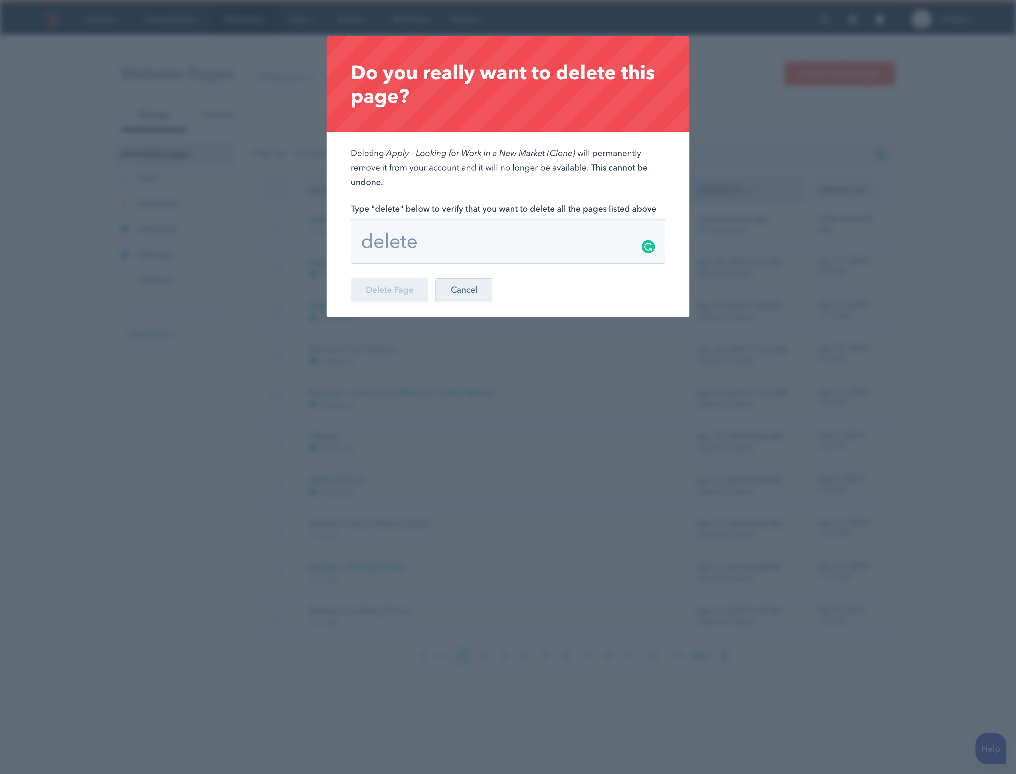 Hubspot screenshot 1