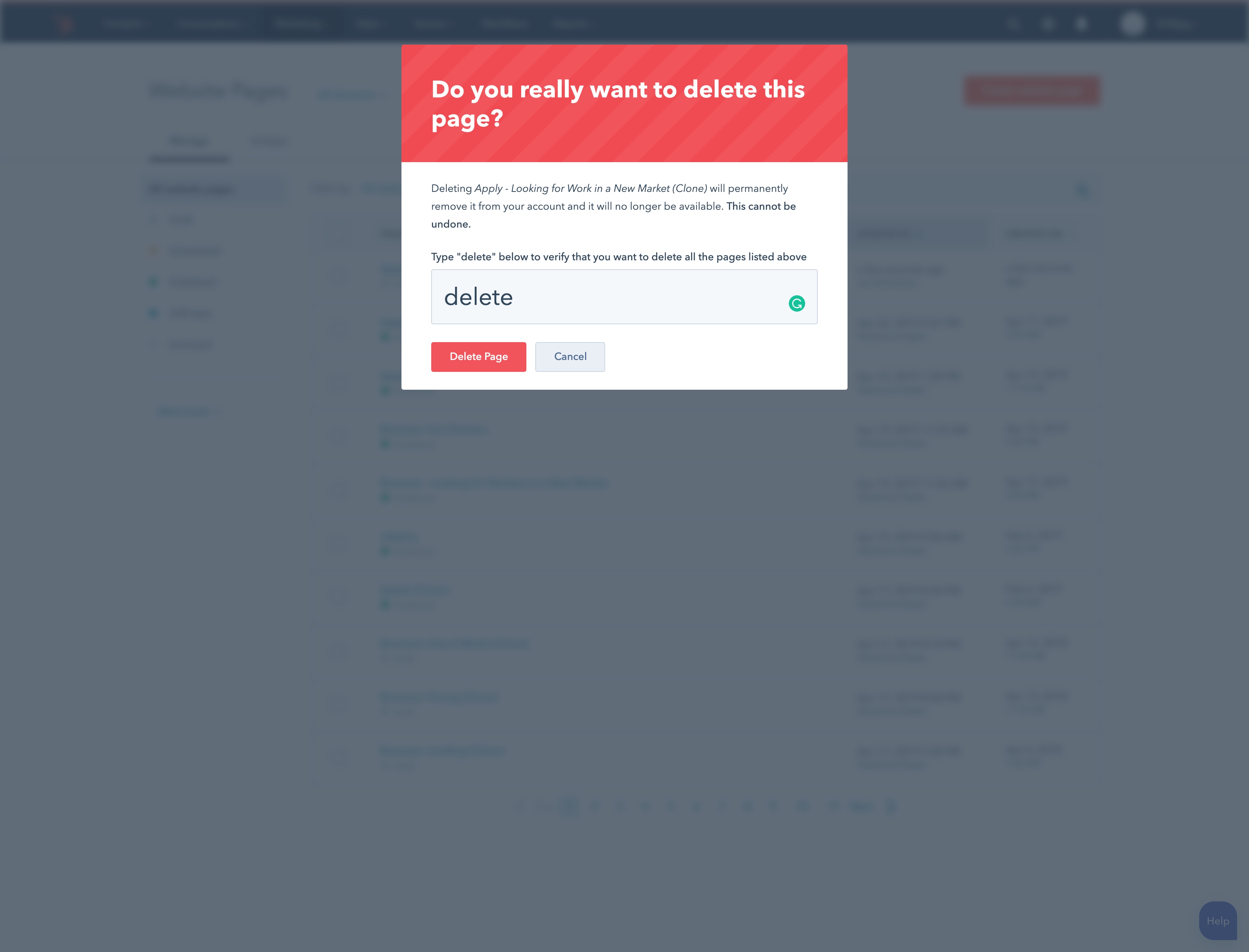 Hubspot screenshot 2